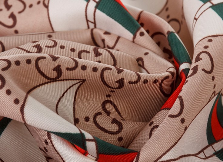 روسری ساتن ابریشم قواره دار Multi Brand