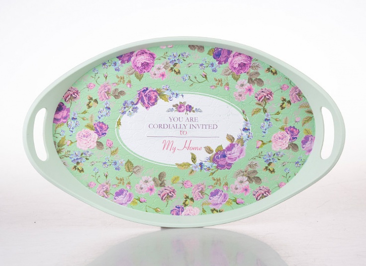 سینی طرحدار Flowery 