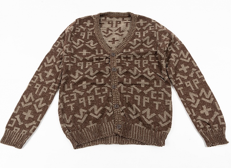 ژاکت بافت طرحدار مردانه