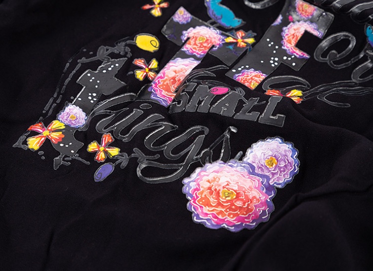 تاپ زنانه طرح گل