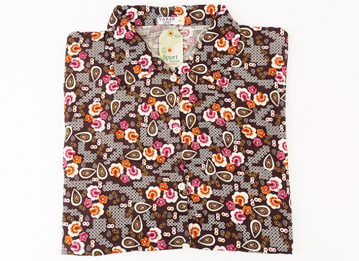 تاپ نخی آستین کلاغی