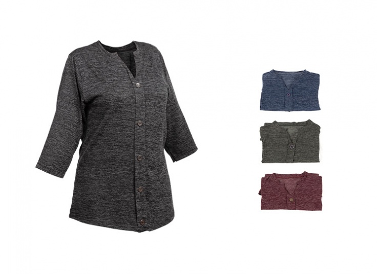 بلوز مولینه زنانه یقه هفت