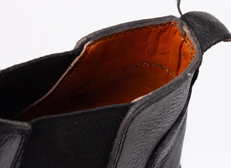 نیم بوت مردانه چرم طبیعی