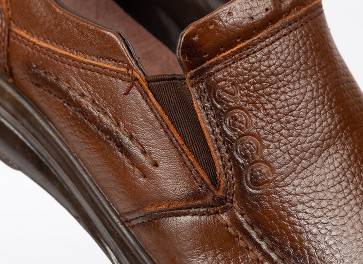 کفش چرم مردانه طرح ecco