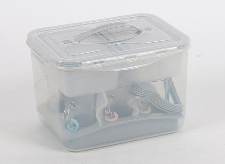 ست صبحانه خوری مسافرتی 6 نفره مدل الگانس تاپکو