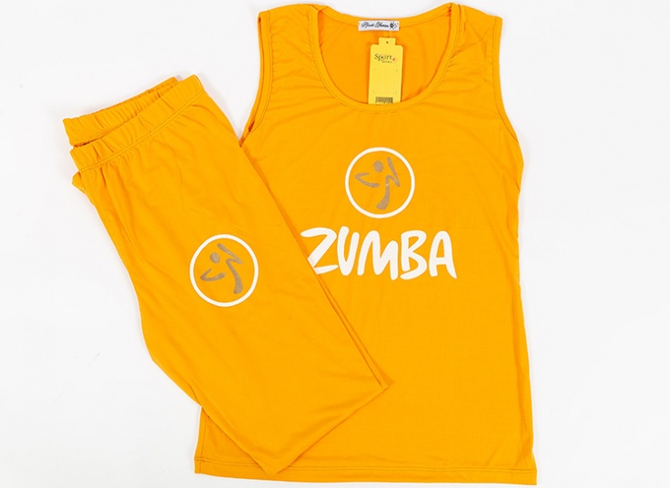 تاپ و شلوار طرح ZUMBA