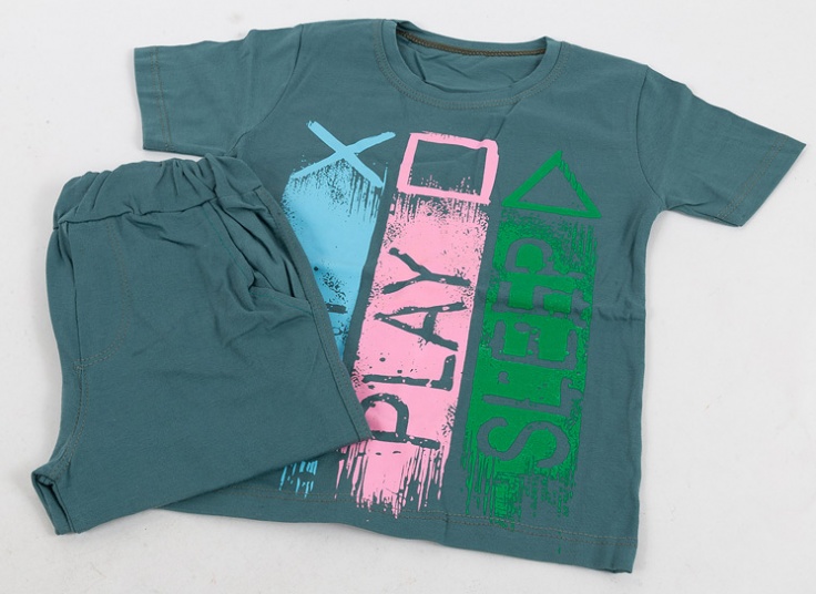 تیشرت شلوارک بچگانه طرح Ps