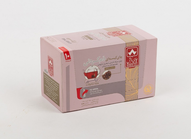 انواع چای سیاه کیسه ای دبش