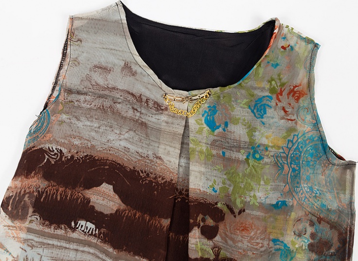 تاپ حریر طرحدار