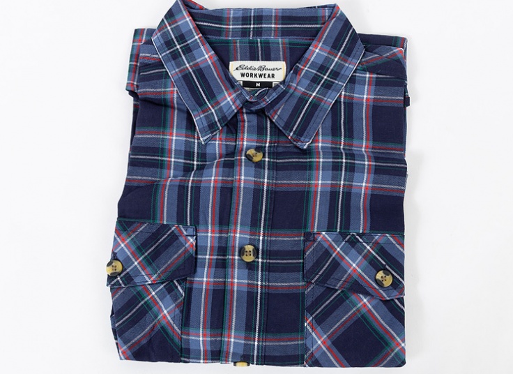 پیراهن آستین کوتاه مردانه Eddie Bauer