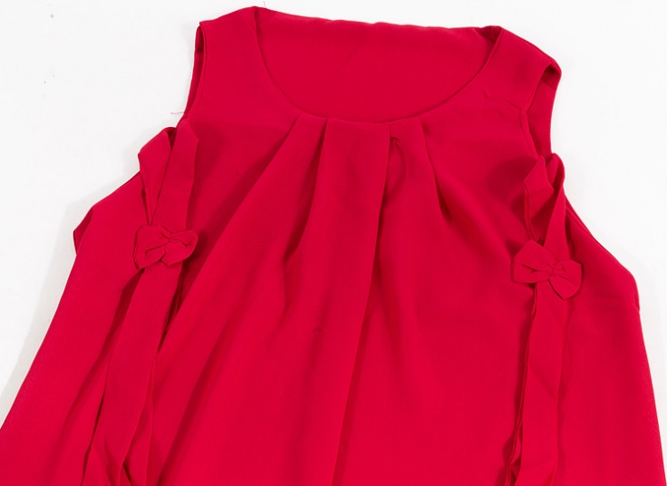 تاپ حریر جلو پلیسه