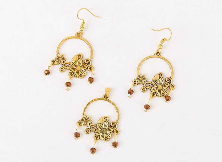 نیم ست طرح گل