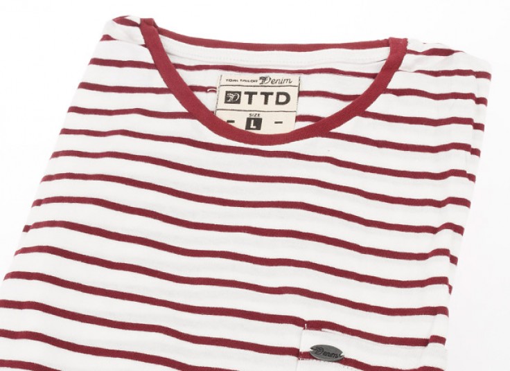 تیشرت آستین بلند راه راه TTD