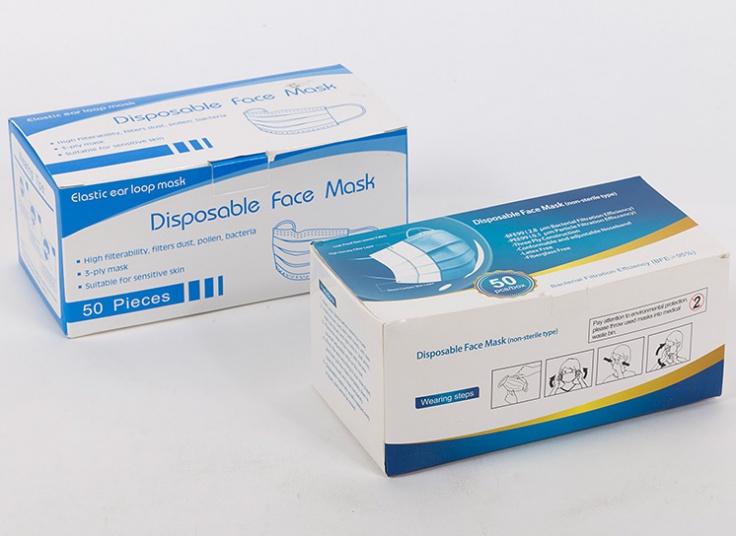 ماسک یکبار مصرف ملت بلون