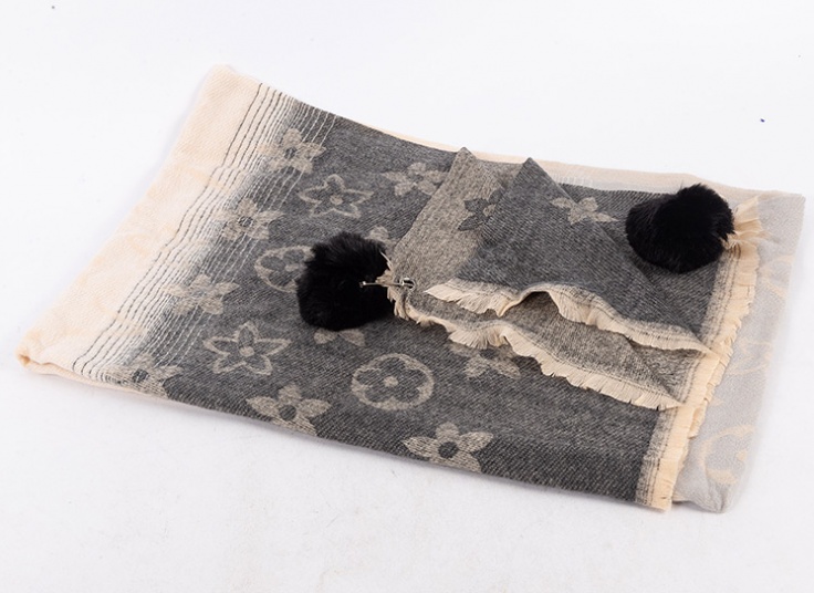 شال زنانه بافت LV