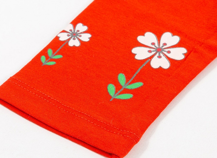 تیشرت شلوار دخترانه طرح گل