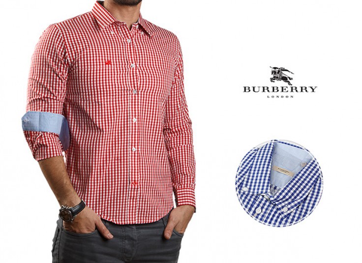 پیراهن highcopy مدل Burberry