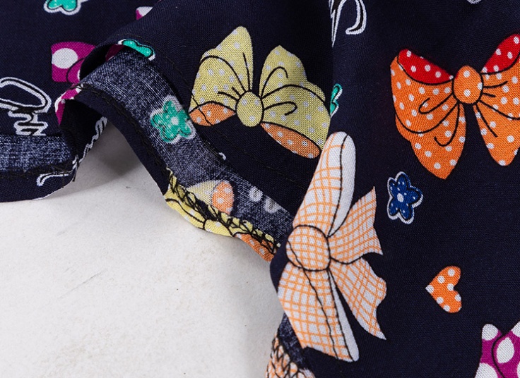 پیراهن راحتی کوتاه بندی کد 14136