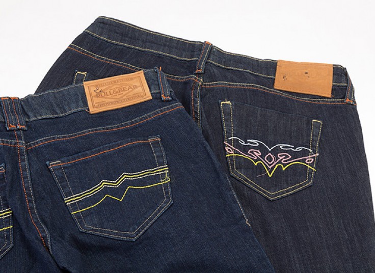 شلوار جین زنانه طرح Pull and Bear