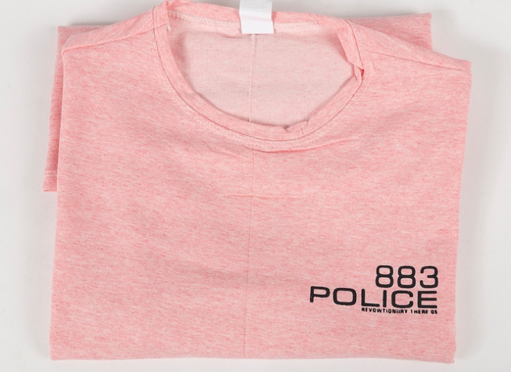 تیشرت ساده آستین بلند طرح POLICE