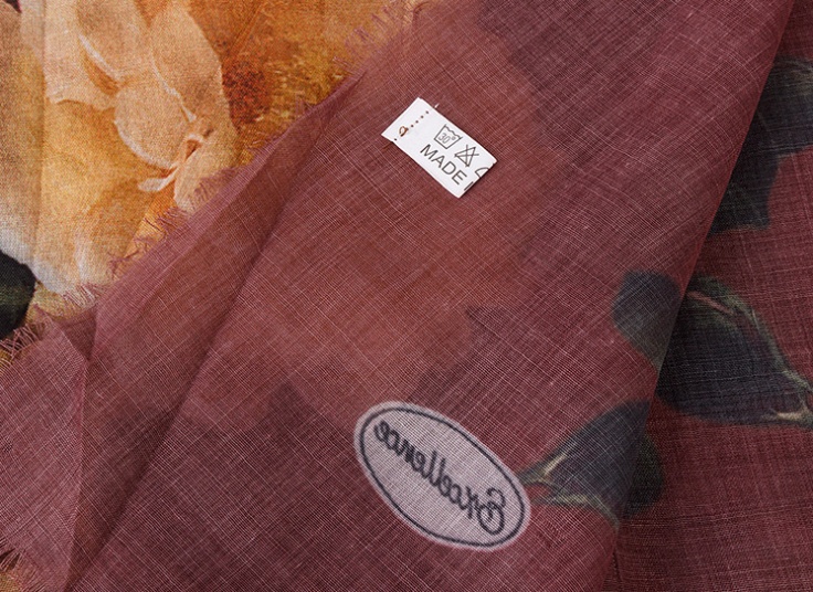 روسری نخی طرحدار Excellence