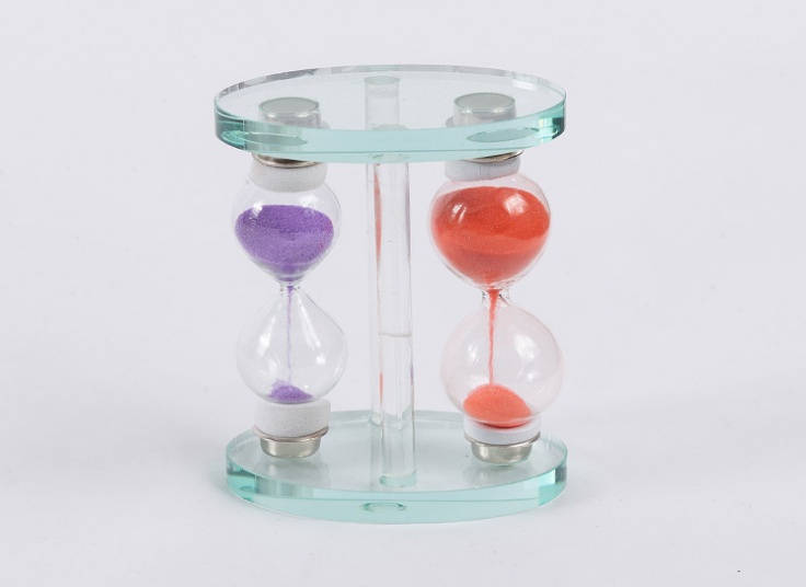 ساعت شنی کریستالی