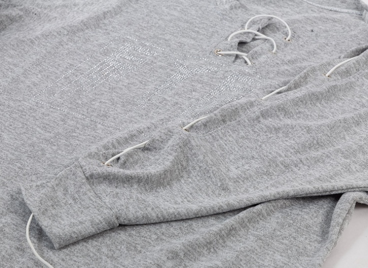 بلوز بافت زنانه مدل پرچ دار