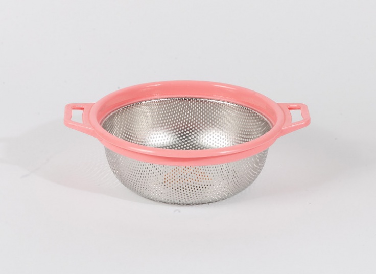 آبکش استیل دور پلاستیک