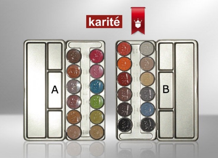 تخفیف ۴۵ درصدی پالت ۱۲ رنگی سایه گریم Karite