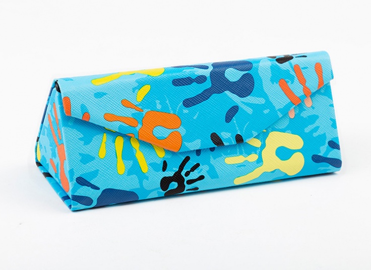 کیف عینک مثلثی مدل تاشو