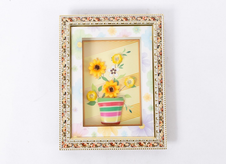 قاب دکوراتیو طرح گل