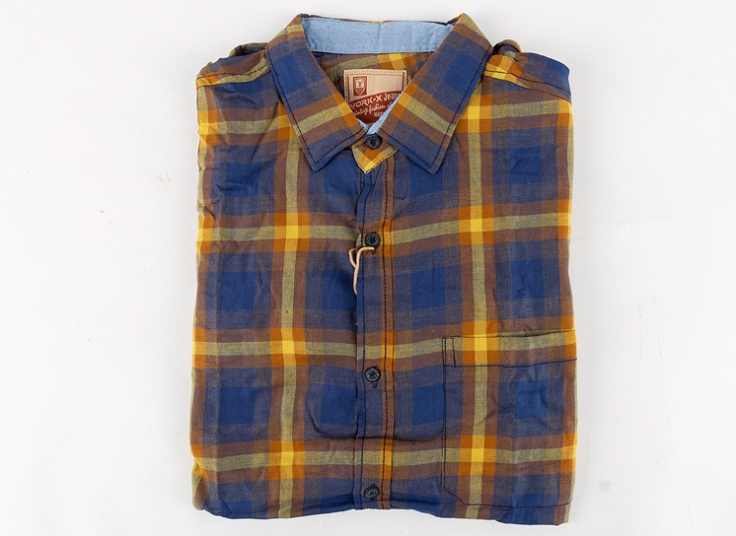 پیراهن مردانه چهارخانه Yorke-x-jeans