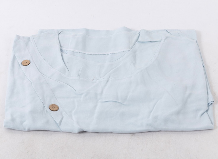 تونیک زنانه نخی قاپک دار