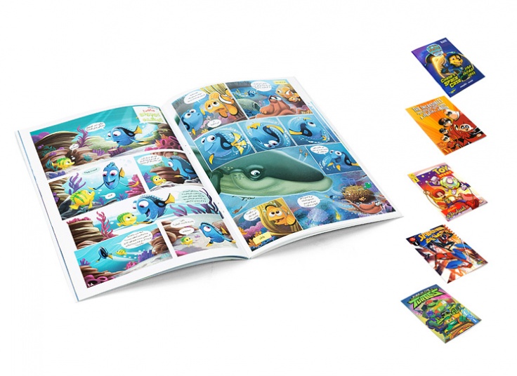 کتاب داستان کمیک