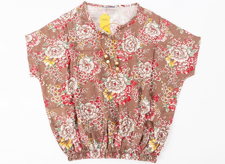 بلوز گلدار زنانه