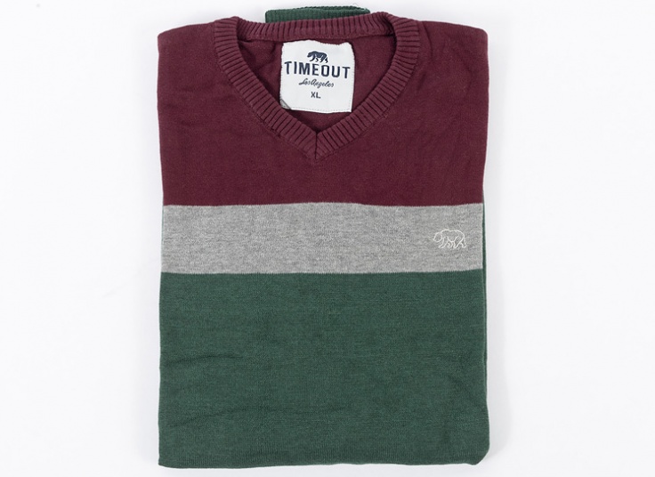 پلیور بافت یقه هفت Time Out