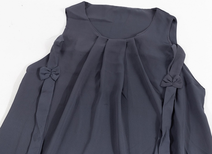 تاپ حریر جلو پلیسه