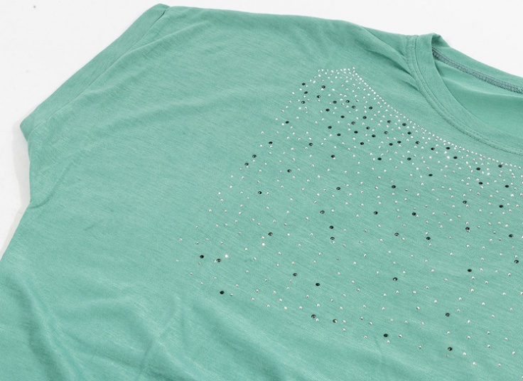 تیشرت زنانه نگین دار