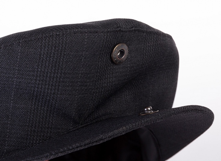 کلاه کپ تخت Buttoned