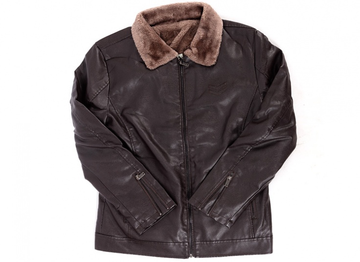 کاپشن چرم مردانه BS