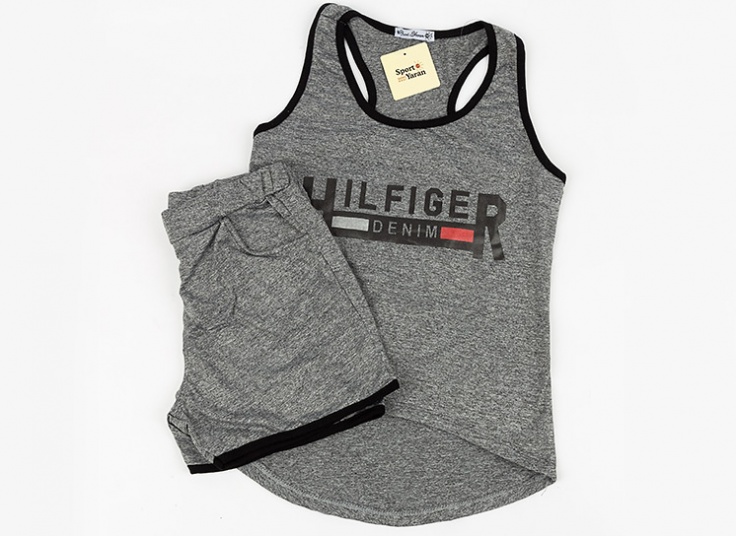 تاپ و شلوارک زنانه Tommy Hilfiger