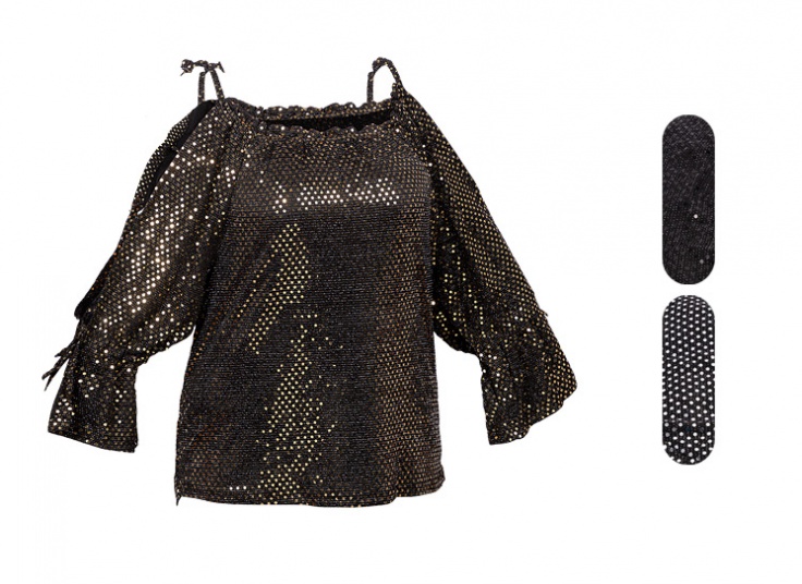 بلوز مجلسی پولکی