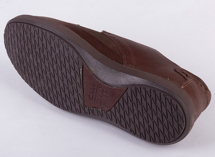 کفش چرم طبیعی مردانه Clarks