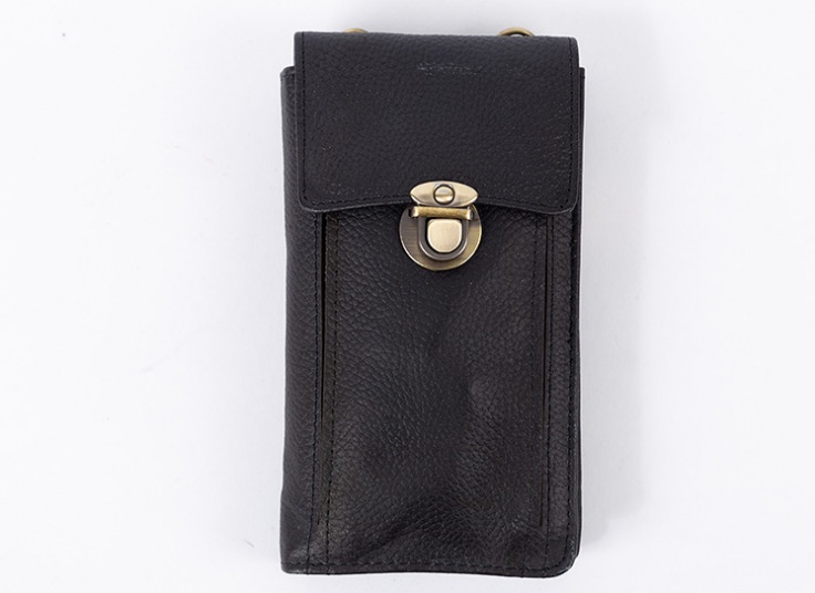 کیف دوشی و گردنی چرم طبیعی