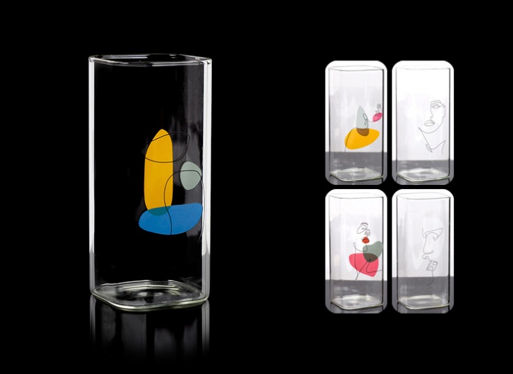 لیوان مربع پیرکس