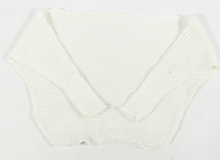 نیم تنه بافت یقه گرد