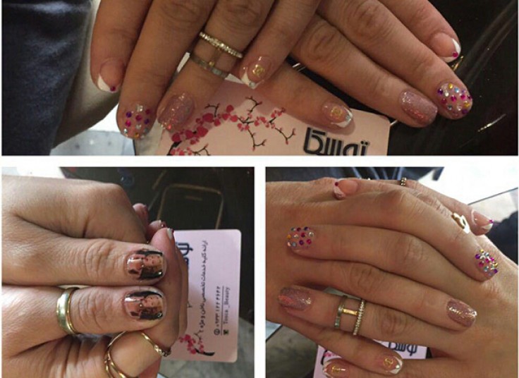 خدمات ناخن سالن زیبایی توسکا