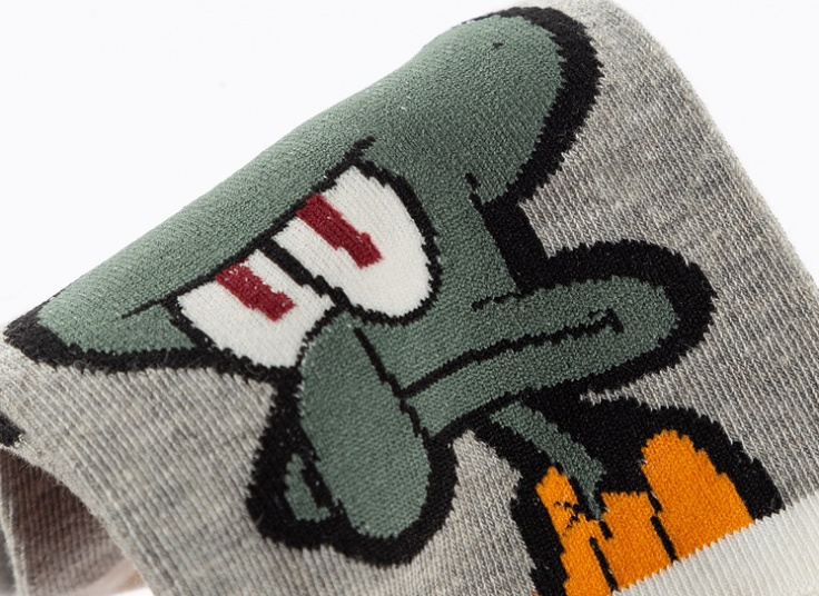 جوراب مچی طرح SPONGE BOB