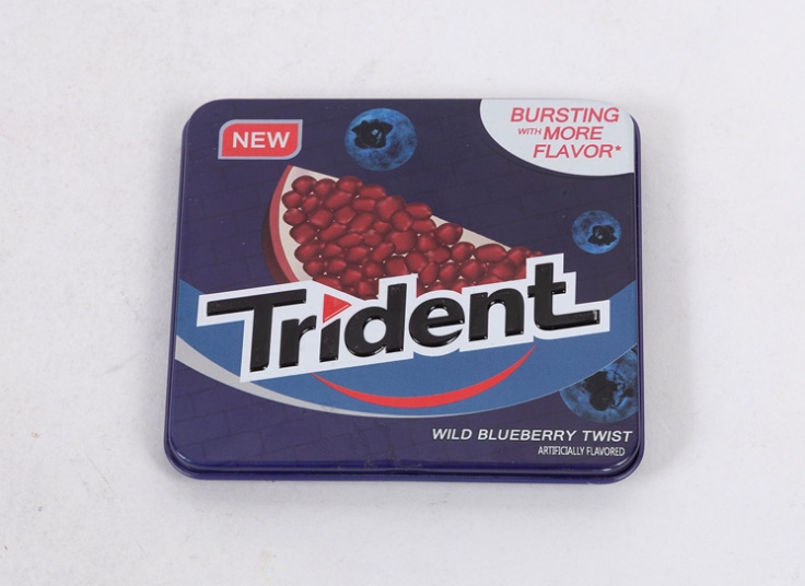 آدامس Trident جعبه فلزی