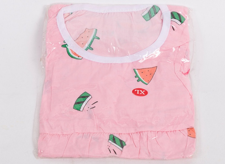 لباس دو تکه نخی دخترانه